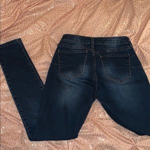 Mid rise skinny jeans